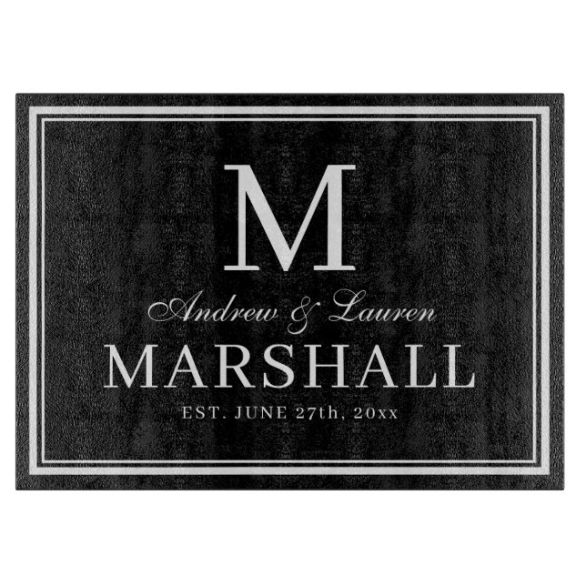 Minimalistiskt Par Namn-typografi Bröllop Gift (Framsidan)