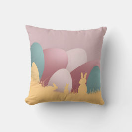 Minimalistiskt Påsk Elegance Kudde