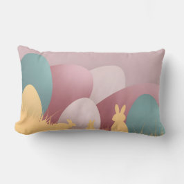 Minimalistiskt Påsk Elegance Lumbarkudde