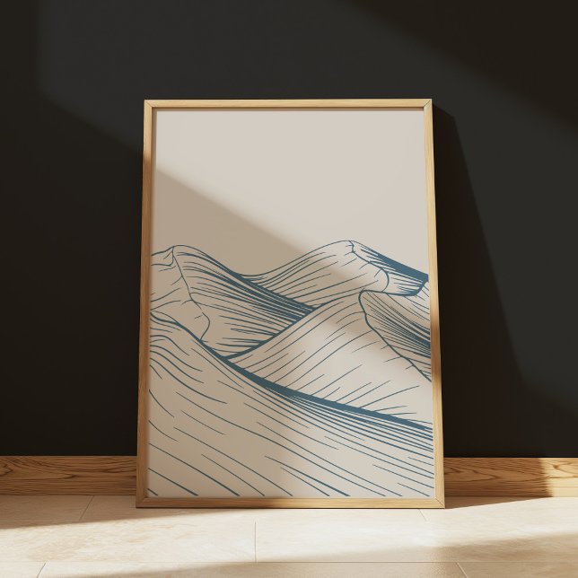 Minimalistiskt plakatthandling Teckning Poster (Skapare uppladdad)