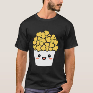 Minimalistiskt Popcorn Sugar Food Simple Lety Cute T Shirt