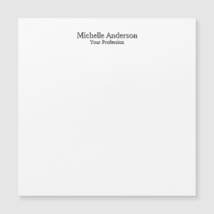 Minimalistiskt Professionell Modern Plain Namn Car