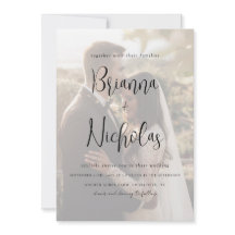 Minimalistiskt QR-kodfoto Bröllop