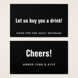 Minimalistiskt, redigerbart vitt på svart Biljett