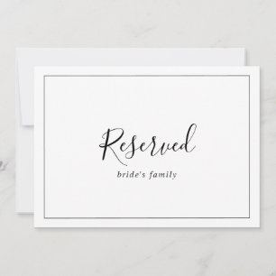 Minimalistiskt reserverat tecken