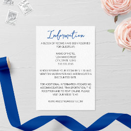 Minimalistiskt skåp för Bröllop-hölje Tilläggskort