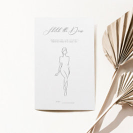 Minimalistiskt skiss över Möhippan Dress