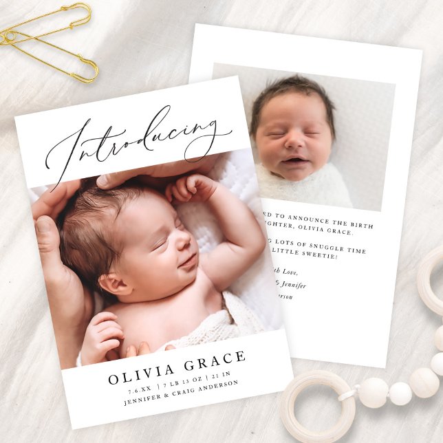 Minimalistiskt skript för Elegant introducerar fot Meddelande (Skapare uppladdad)