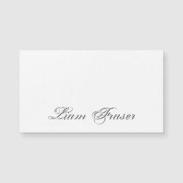 Minimalistiskt skript, loving 3d Monogram