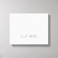 Minimalistiskt skript, loving 3d Monogram
