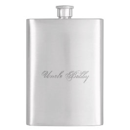 Minimalistiskt skript, loving 3d Monogram Fickplunta