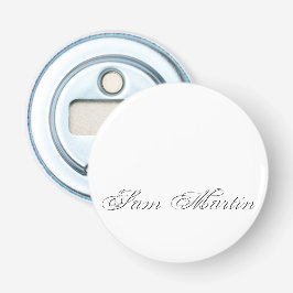 Minimalistiskt skript, loving 3d Monogram Flasköppnare