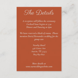 Minimalistiskt skript Pumpkin-specialkort Tilläggskort