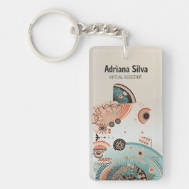 Minimalistiskt sofistikerat Virtuellt Boho-assiste