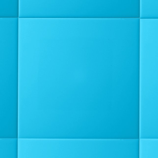 Minimalistiskt Solid Färg Bright Himlar Blue Kakelplatta (Skapare uppladdad)