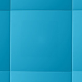Minimalistiskt Solid Färg Cerulean Blue Kakelplatta