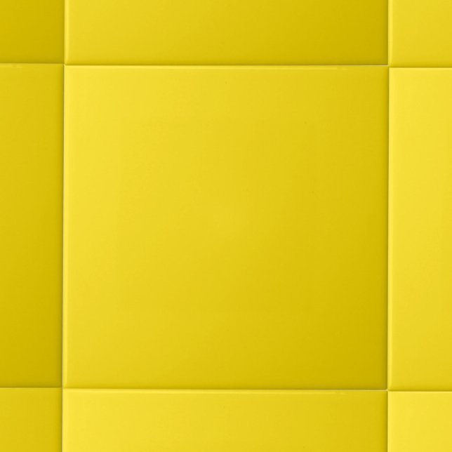 Minimalistiskt Solid Färg | Golden Gult Kakelplatta (Skapare uppladdad)