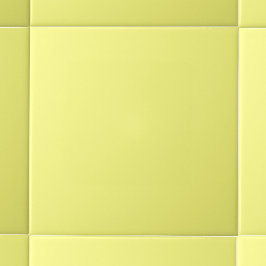 Minimalistiskt Solid Färg | Gult av smör Kakelplatta