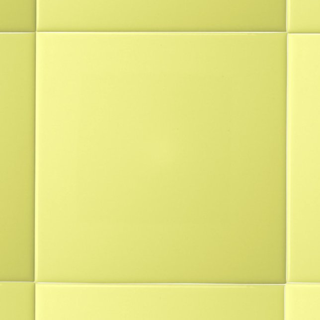 Minimalistiskt Solid Färg | Gult av smör Kakelplatta (Skapare uppladdad)