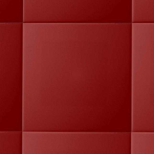 Minimalistiskt Solid Färg | Mörk Red Kakelplatta (Skapare uppladdad)