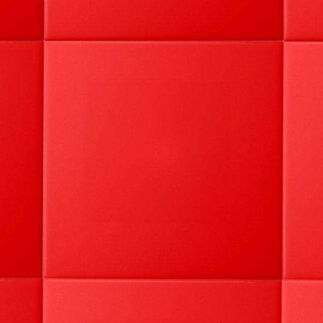 Minimalistiskt Solid Färg | Röd Kakelplatta (Skapare uppladdad)