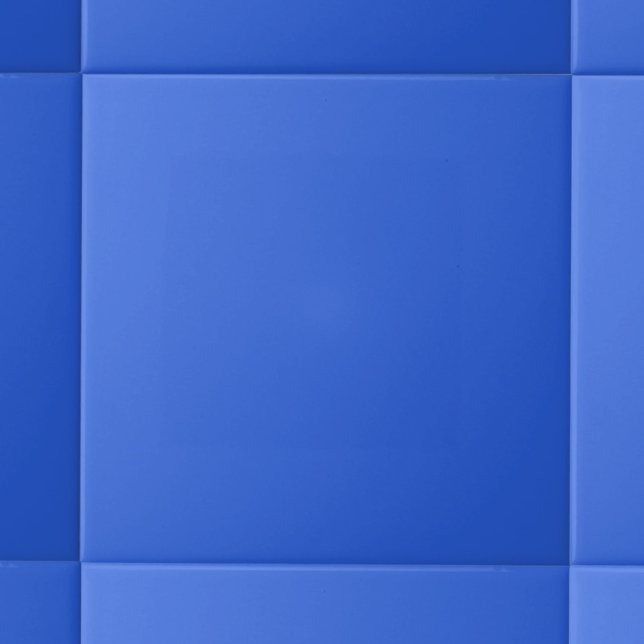 Minimalistiskt Solid Färg Royal Blue Kakelplatta (Skapare uppladdad)