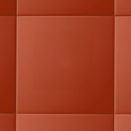 Minimalistiskt Solid Färg | Rusty Red Kakelplatta