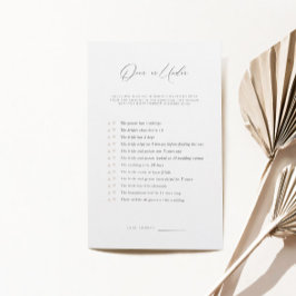 Minimalistiskt spel över eller under Möhippa