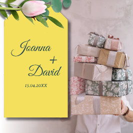 Minimalistiskt Stil | Kalligrafi Teckensnitt Bröll Presentetikett