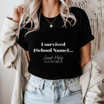 Minimalistiskt Studenten T-Shirt