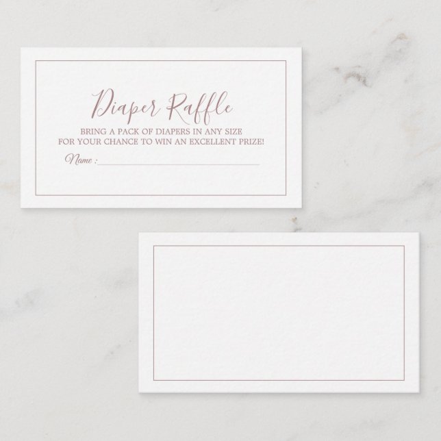 Minimalistiskt styrkort för Ro Guld Tilläggskort (Fram/baksida)