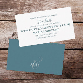 Minimalistiskt svar via webbplatsbudget - enkelt b tilläggskort