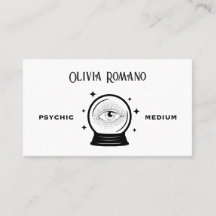 Minimalistiskt svart, vitt, psykotiskt medium