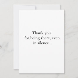 Minimalistiskt svarta Löv-symbolkort Julkort