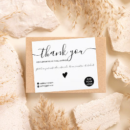 Minimalistiskt svartvitt tack för budgeten