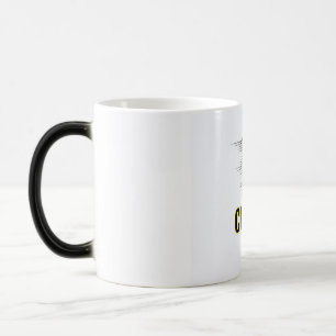 Minimalistiskt T-Shirt-Trendig Magisk Mugg
