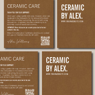 Minimalistiskt tack för produktservice fyrkantigt visitkort