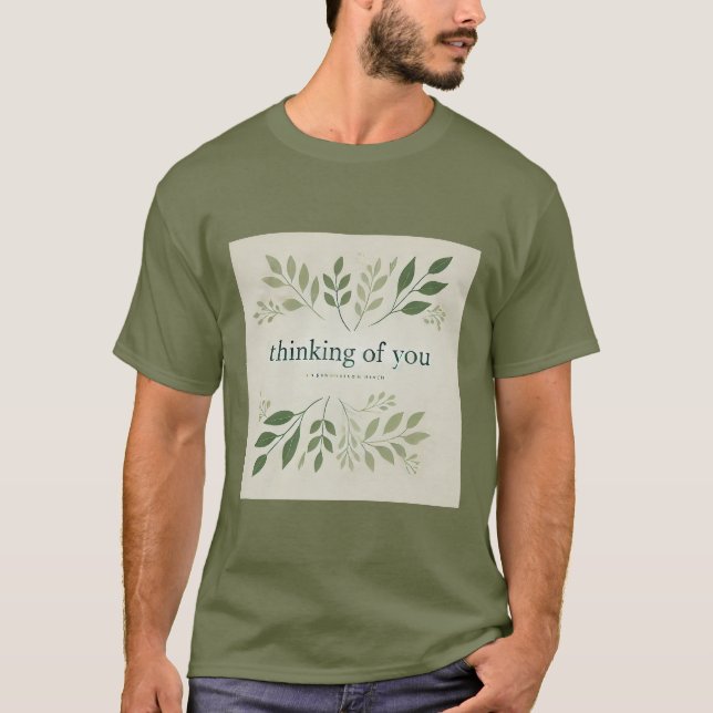 Minimalistiskt tänkande om din För manar tröja (Framsida)