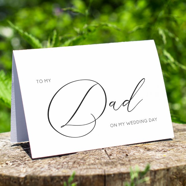 Minimalistiskt till mitt Bröllopsdag i Pappa Kort (Skapare uppladdad)