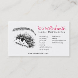 Minimalistiskt tillsatsverktyg för svartvitt visitkort