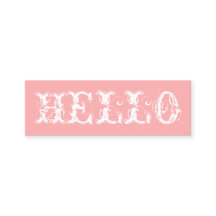 Minimalistiskt trendig: enkel modern pastellrosa