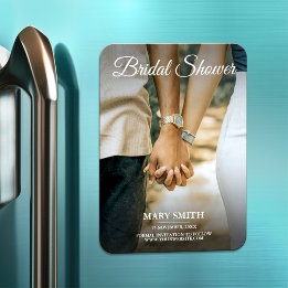 Minimalistiskt Trendig Ersätt Möhippa av foto Magnet