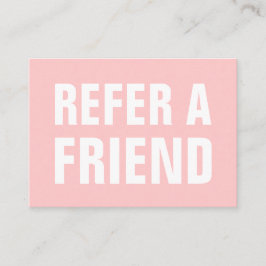 Minimalistiskt trendig refererar till en väns past rabattkort