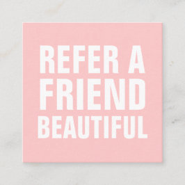 Minimalistiskt trendig refererar till en väns past rabattkort