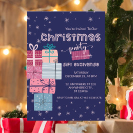 Minimalistiskt utbyte av akut färggivande gift inbjudningar