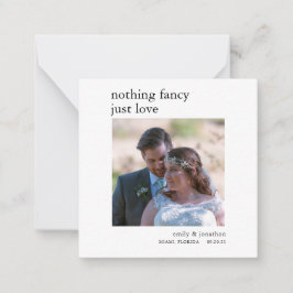 Minimalistiskt utlösande av foto anteckningskort