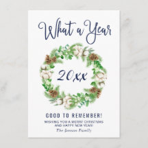 Minimalistiskt vad per år God jul Hälsning