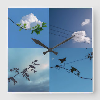 Minimalistiskt väggklocka