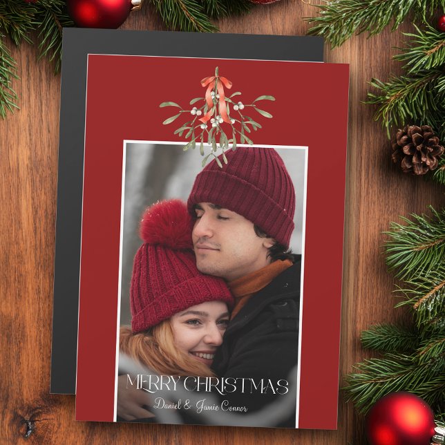 Minimalistiskt vattenfärgsfel, julfoto (Skapare uppladdad)