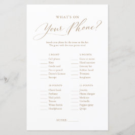 Minimalistiskt vete på ditt Mobila babyspel